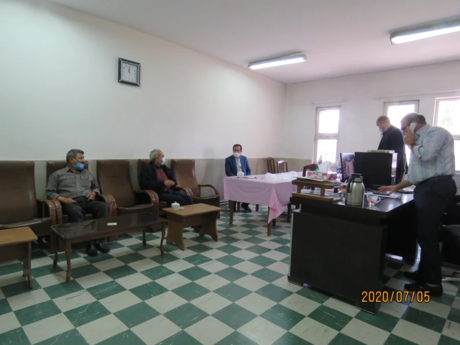 بازدید دکتر خدیوی از پردیس علامه امینی 5