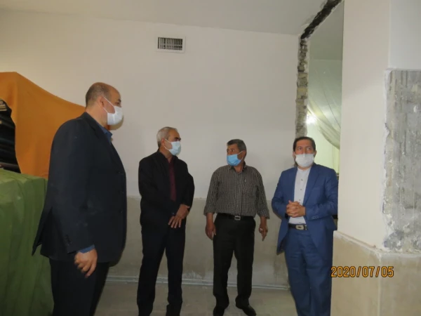 بازدید دکتر خدیوی از پردیس علامه امینی 6
