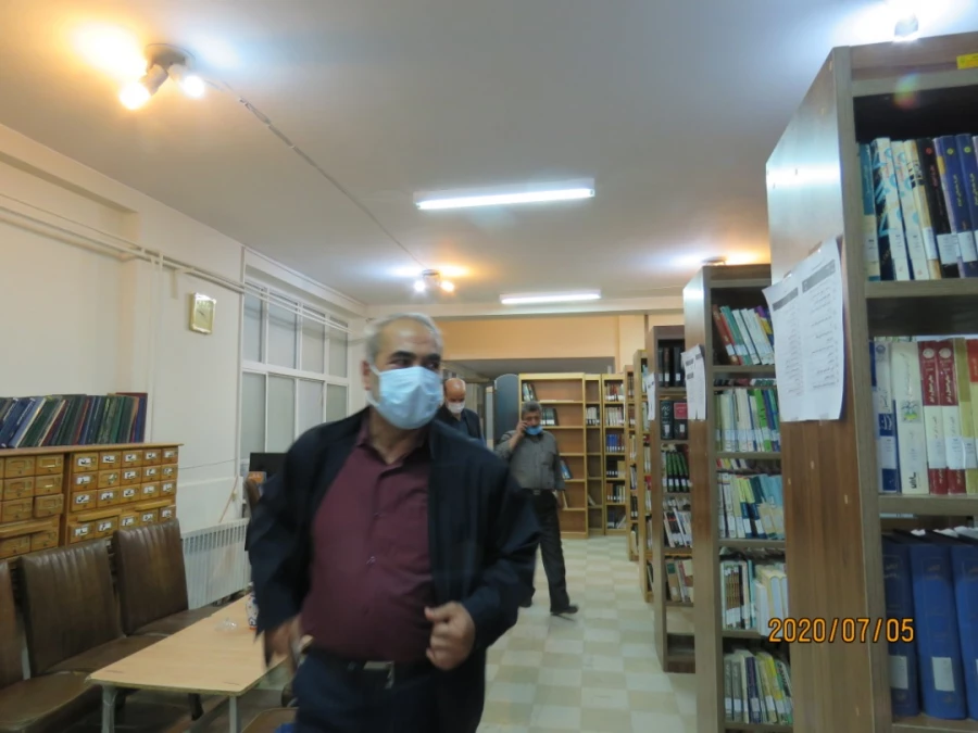 بازدید دکتر خدیوی از پردیس علامه امینی 7