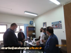 بازدید دکتر خدیوی از پردیس علامه امینی 8