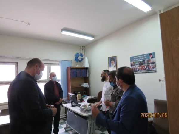 بازدید دکتر خدیوی از پردیس علامه امینی 8