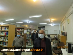 بازدید دکتر خدیوی از پردیس علامه امینی 10