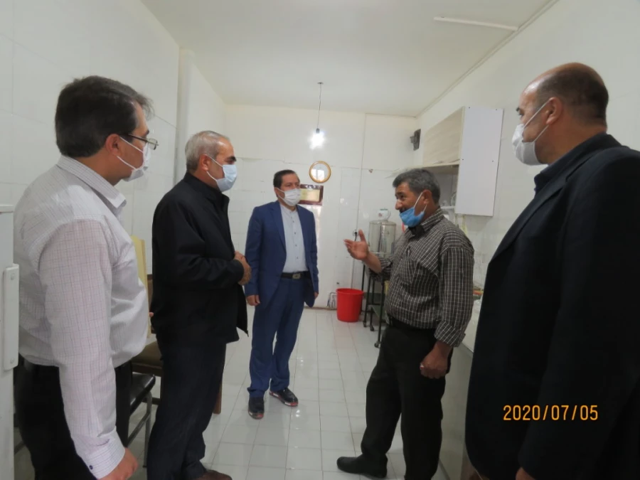 بازدید دکتر خدیوی از پردیس علامه امینی 12