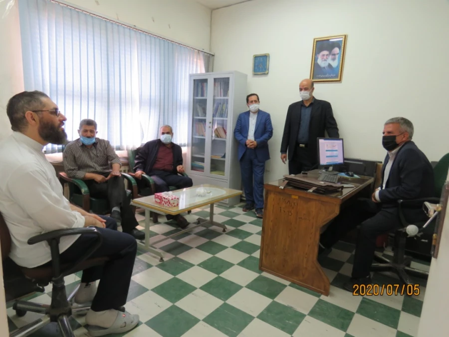 بازدید دکتر خدیوی از پردیس علامه امینی 15