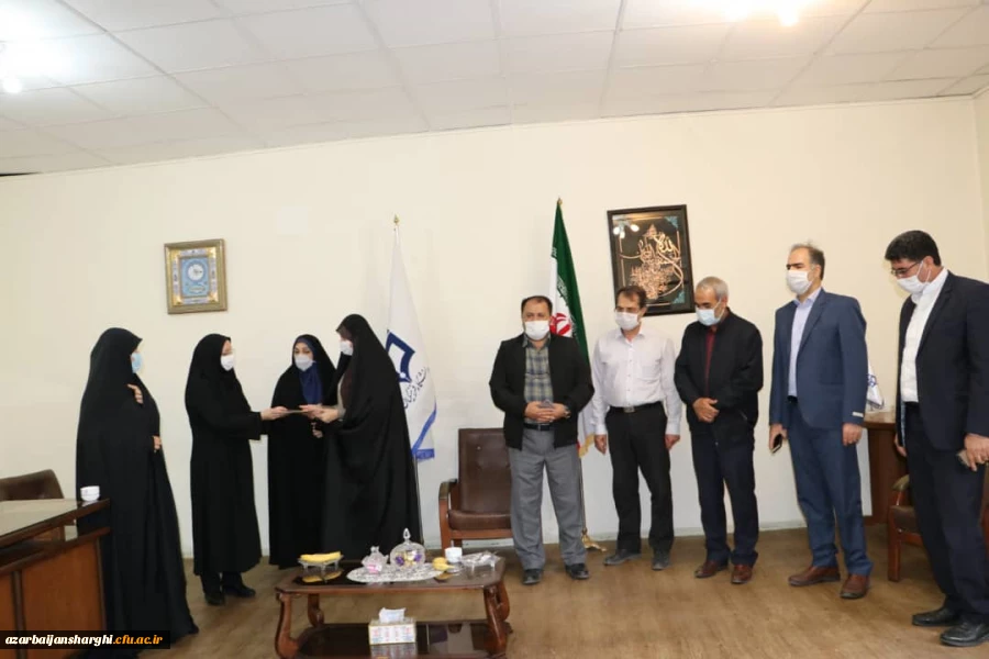 جلسه تکریم و معارفه معاون آموزشی، فرهنگی و پژوهشی پردیس فاطمه الزهرا(س) تبریز
 2