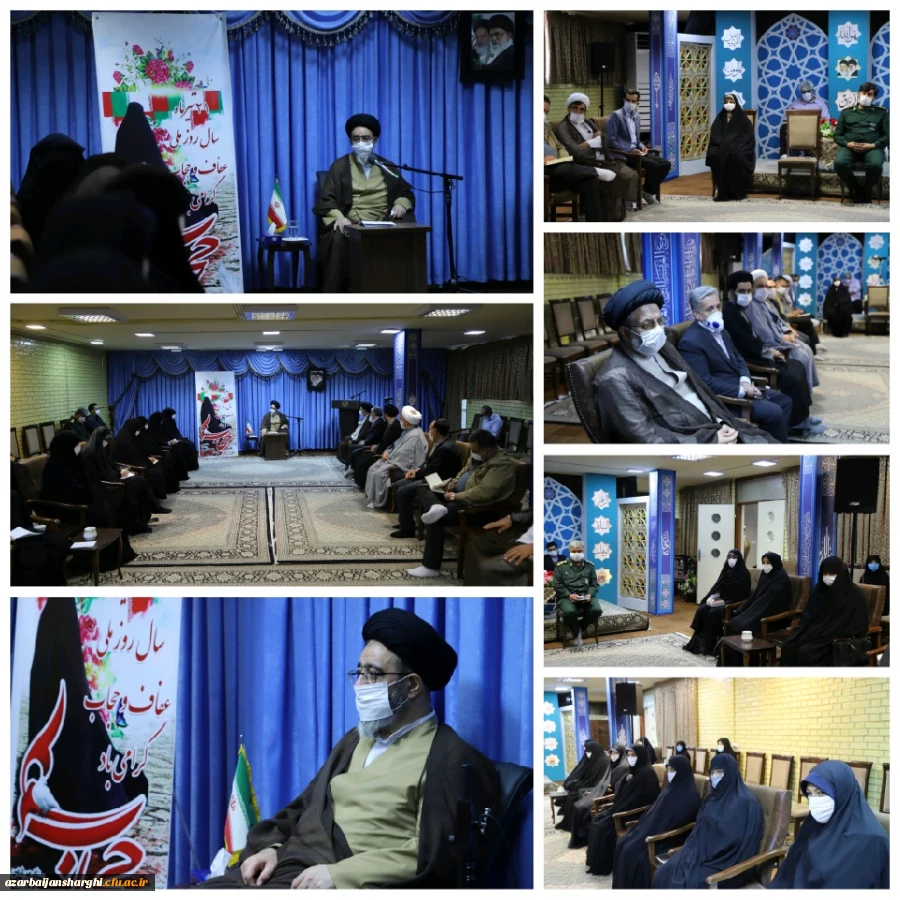 تقدیر از ریاست محترم پردیس فاطمه الزهرا (س) تبریز بدلیل داشتن پوشش مناسب اسلامی ایشان 2