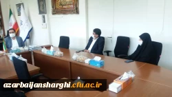 دیدار هیئت رئیسه دانشگاه فرهنگیان با رئیس سازمان نوسازی استان 2