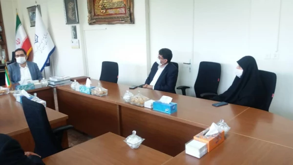 دیدار هیئت رئیسه دانشگاه فرهنگیان با رئیس سازمان نوسازی استان 2