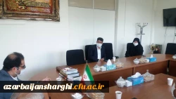 تقدیر ریاست دانشگاه فرهنگیان کشور از مدیر کل توسعه و تجهیز و نوسازی مدارس  استان 8