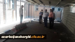 آغاز طرح های عمرانی پردیس علامه امینی 2