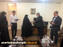 تقدیر از همکاران پردیس فاطمه الزهرا(س) به عنوان جهادگران میدان دفاع از سلامت 2
