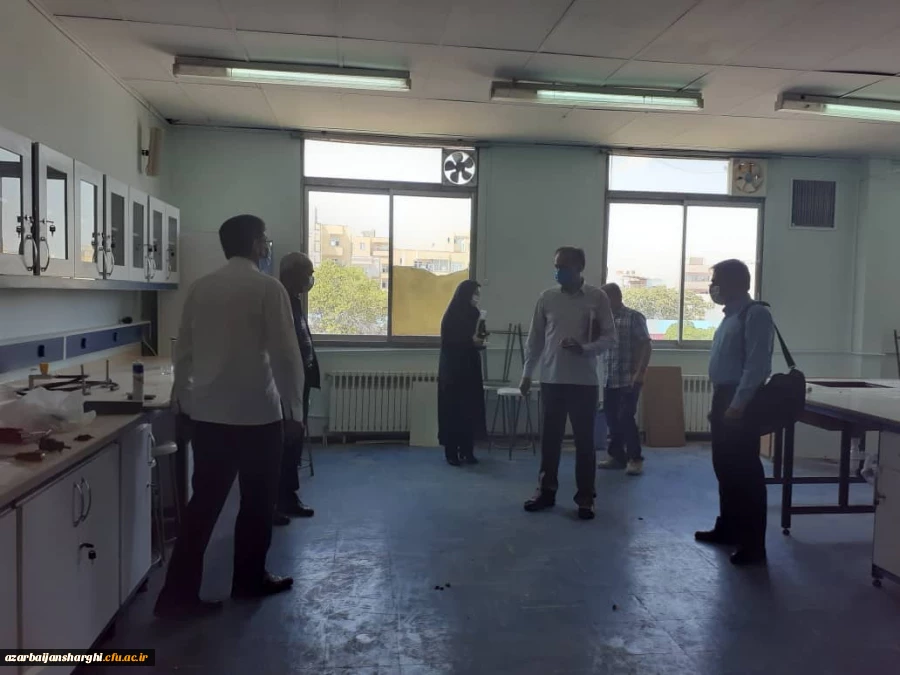 بازدید از طرح های عمرانی پردیس های دانشگاه فرهنگیان استان 2