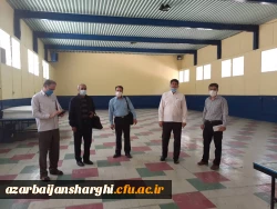 بازدید از طرح های عمرانی پردیس های دانشگاه فرهنگیان استان 3