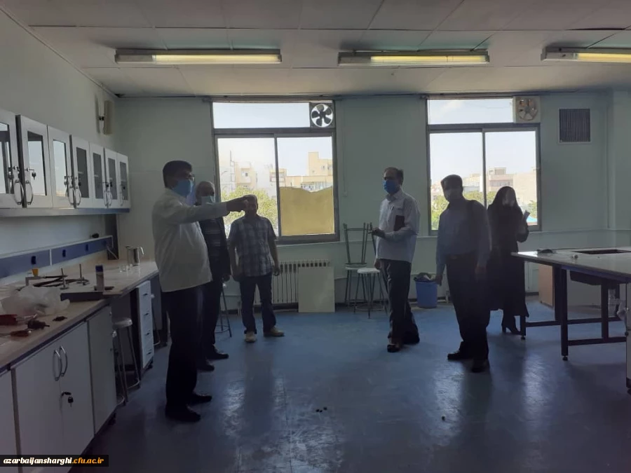 بازدید از طرح های عمرانی پردیس های دانشگاه فرهنگیان استان 4