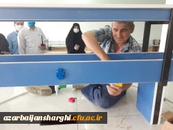 بازدید از طرح های عمرانی پردیس های دانشگاه فرهنگیان استان 6