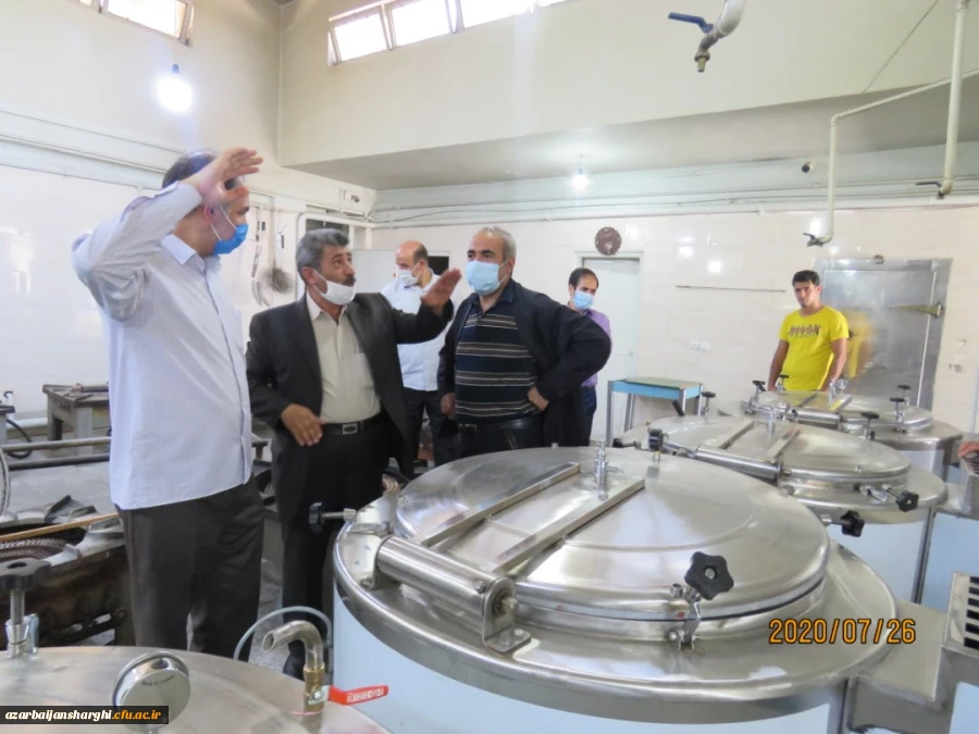 بازدید از طرح های عمرانی پردیس های دانشگاه فرهنگیان استان 7