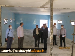 بازدید از طرح های عمرانی پردیس های دانشگاه فرهنگیان استان 14