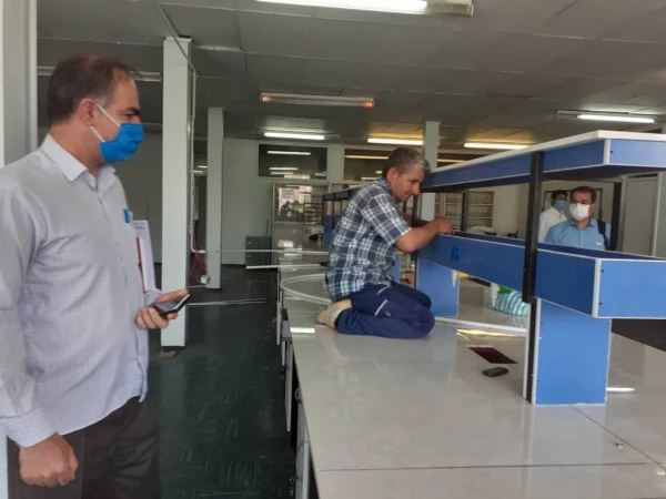 بازدید از طرح های عمرانی پردیس های دانشگاه فرهنگیان استان 15