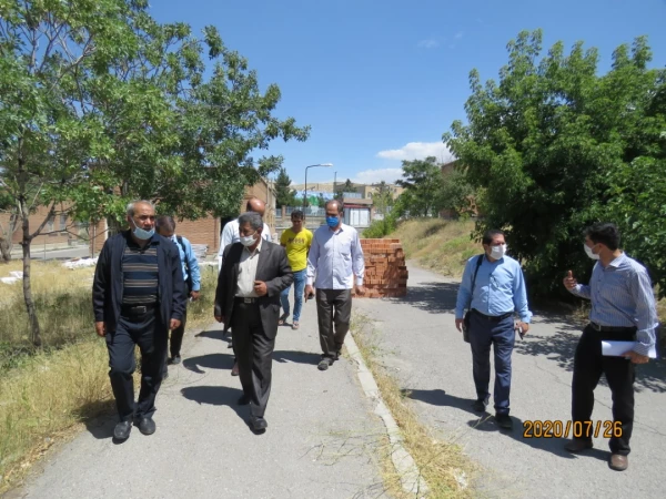 بازدید از طرح های عمرانی پردیس های دانشگاه فرهنگیان استان 17