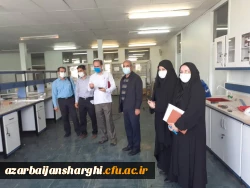 بازدید از طرح های عمرانی پردیس های دانشگاه فرهنگیان استان 23