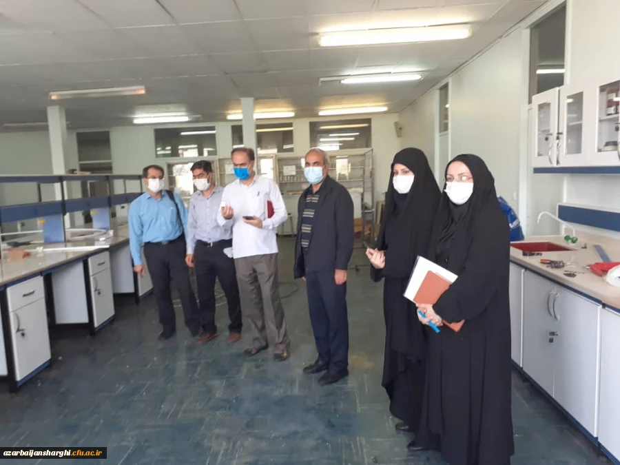 بازدید از طرح های عمرانی پردیس های دانشگاه فرهنگیان استان 23