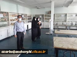بازدید از طرح های عمرانی پردیس های دانشگاه فرهنگیان استان 24