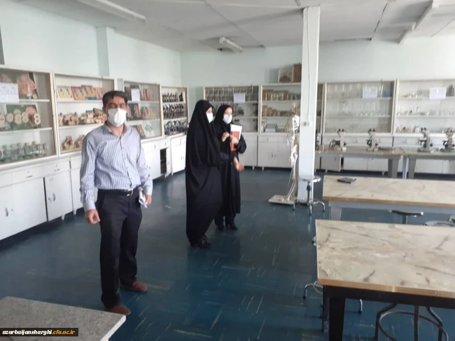 بازدید از طرح های عمرانی پردیس های دانشگاه فرهنگیان استان 24