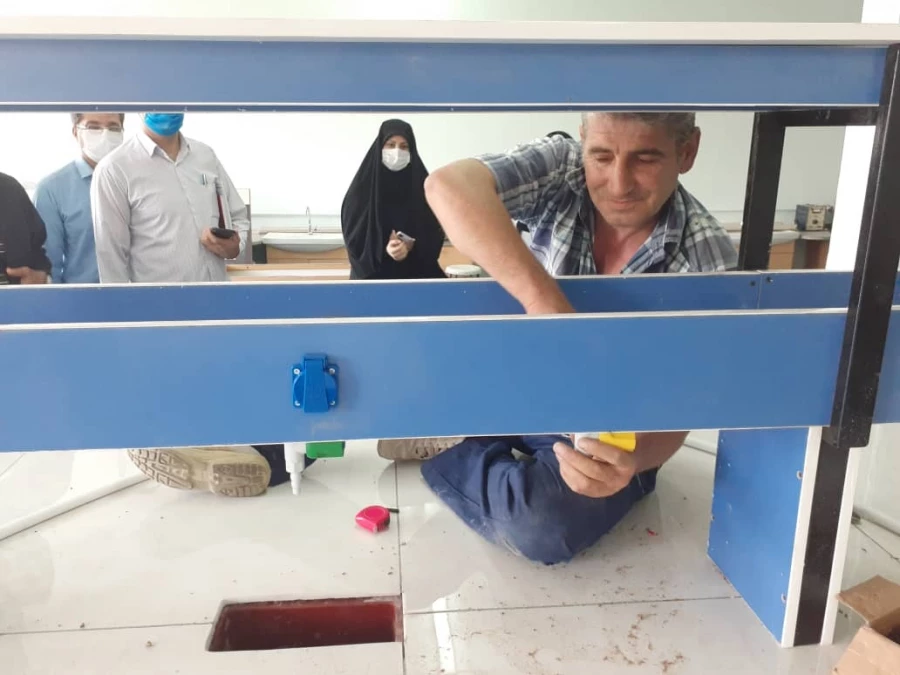 بازدید از طرح های عمرانی پردیس های دانشگاه فرهنگیان استان 27