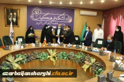 مراسم تودیع و معارفه معاون آموزشی،پژوهشی و فرهنگی پردیس فاطمه الزهرا(س) 5