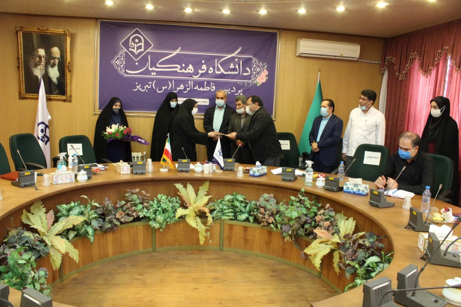 مراسم تودیع و معارفه معاون آموزشی،پژوهشی و فرهنگی پردیس فاطمه الزهرا(س) 5