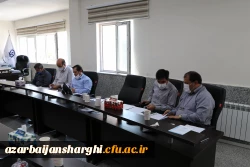 برگزاری جلسه شورای اداری مدیریت امور پردیس های استان 3
