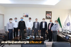 دیدار رئیس دانشگاه فرهنگیان استان با دکتر داودی رئیس مجمع نمایندگان استان آذربایجان شرقی در مجلس شورای اسلامی 2