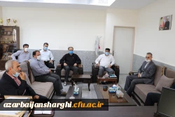 دیدار رئیس دانشگاه فرهنگیان استان با دکتر داودی رئیس مجمع نمایندگان استان آذربایجان شرقی در مجلس شورای اسلامی 4