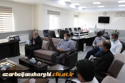 دیدار رئیس دانشگاه فرهنگیان استان با دکتر داودی رئیس مجمع نمایندگان استان آذربایجان شرقی در مجلس شورای اسلامی 6