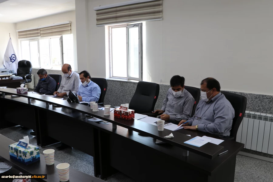 جلسه شورای ساماندهی در محل مدیریت امور پردیس های استان 3