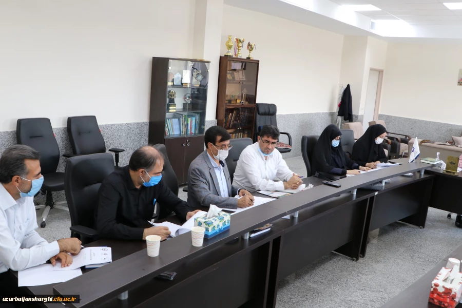 جلسه شورای ساماندهی در محل مدیریت امور پردیس های استان 4