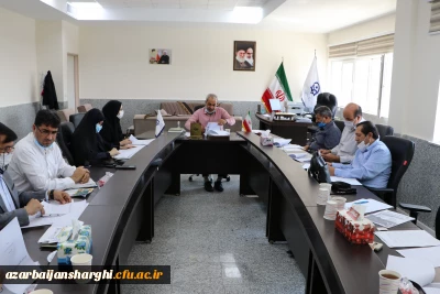 برگزاری جلسه شورای ساماندهی در محل مدیریت امور پردیس های استان