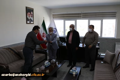 تجلیل از آزاده سرافراز دانشگاه فرهنگیان استان