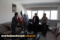 تجلیل از آزاده سرافراز دانشگاه فرهنگیان استان 3