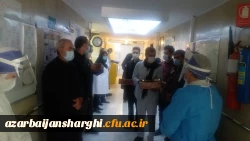 تقدیر از دکتر مقدس زاده و دکتر منجم به نمایندگی از مدافعان سلامت   2