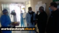 تقدیر از دکتر مقدس زاده و دکتر منجم به نمایندگی از مدافعان سلامت   4