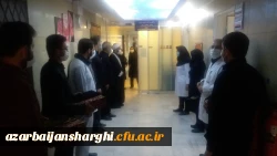 تقدیر از دکتر مقدس زاده و دکتر منجم به نمایندگی از مدافعان سلامت   6