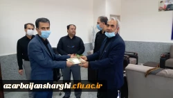 تجلیل از کارکنان مدیریت امور پردیس های دانشگاه فرهنگیان استان 7