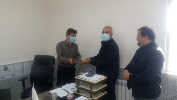 تجلیل از کارکنان مدیریت امور پردیس های دانشگاه فرهنگیان استان 10