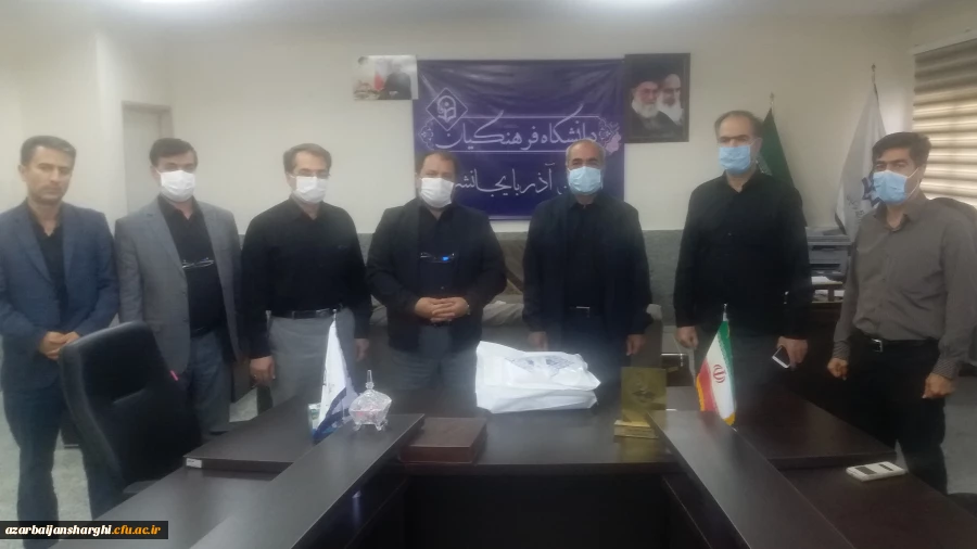 تجلیل کارکنان مدیریت امور پردیس های استان از دکتر خدیوی 2