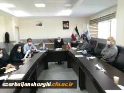 برگزاری جلسه شورای پژوهشی استان 2