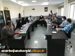 برگزاری جلسه شورای پژوهشی استان 5