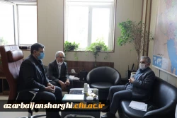 دیدار رئیس دانشگاه فرهنگیان استان با دکتر اسماعیلی عضو کمیسیون آموزش و تحقیقات مجلس شورای اسلامی در دفتر دکتر خنیفر 4