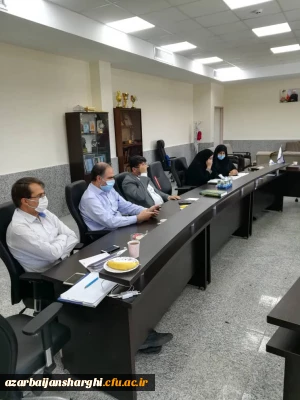 چهاردهمین جلسه شورای نظارت، ارزیابی و تضمین کیفیت دانشگاه فرهنگیان استان