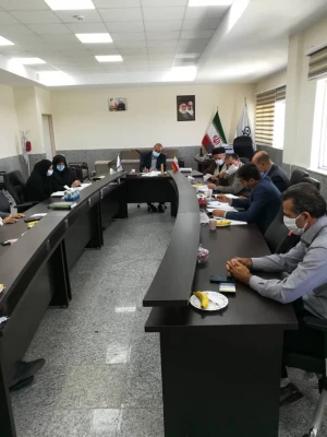 جلسه شورای نظارت و ارزیابی استان 4